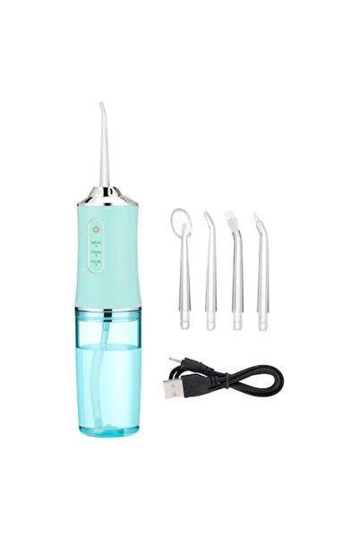 stuffix Irigator oral profesional cu filet dentar, 4 capete antitartru, 220 m...