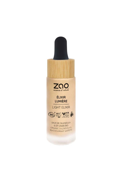 Zao Essence of Nature Elixir Iluminator – Glow Booster pentru un Ten Strălucitor