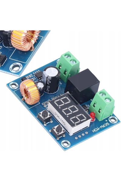 Rosfix Modul Protecție Acumulator XH-M609 – 12/24V | Releu 20A, Afișaj LCD