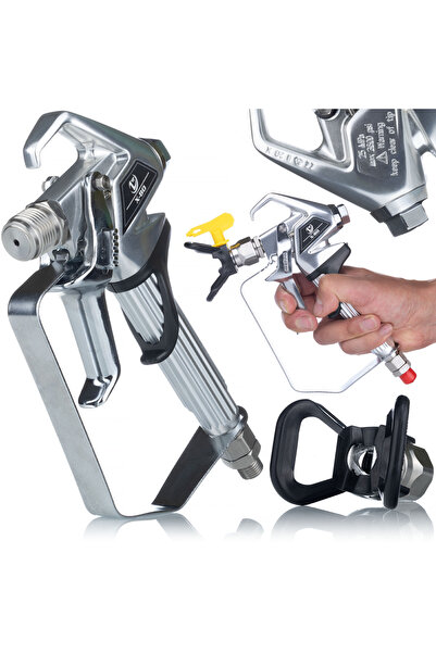 Rosfix Pistol Vopsit UltraSpray ZT-80 | 7250 psi, 1/4", Aluminiu, 2 Degete