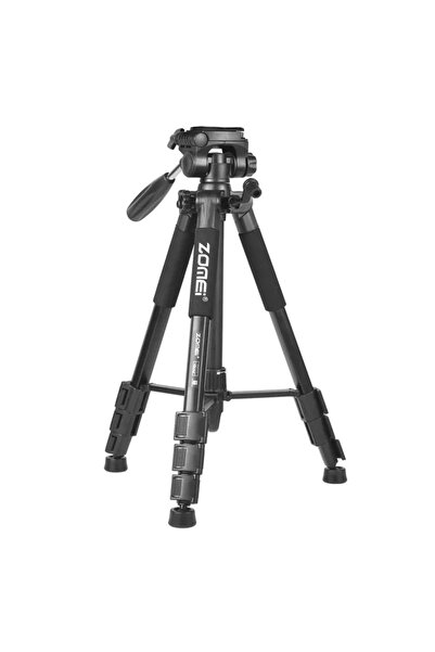 zomei Professional Aluminum Tripod with 3-Way Head and Quick Release System, Phone Holder Included