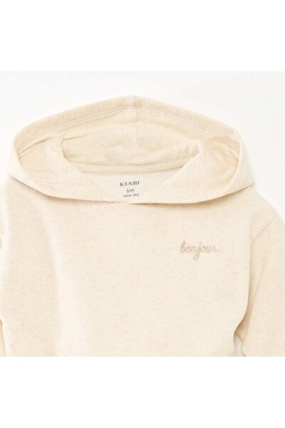 KIABI 2-piece sweatshirt + leggings set BEIGE