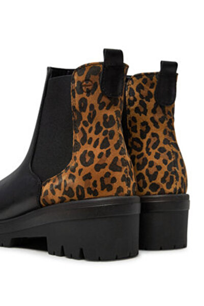 Tamaris γυναικείες μπότες Chelsea 1-25446-43 μαύρες