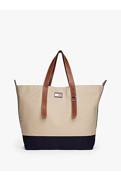 Tommy Hilfiger erkek canvas tote çanta