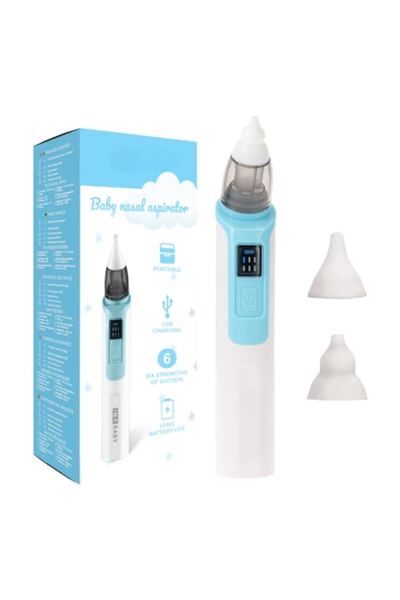 GermaNova Aspirator nazal electric GermaNova™ pentru bebeluși și copii, silențios, 6 niveluri de aspirație, portabil, USB R