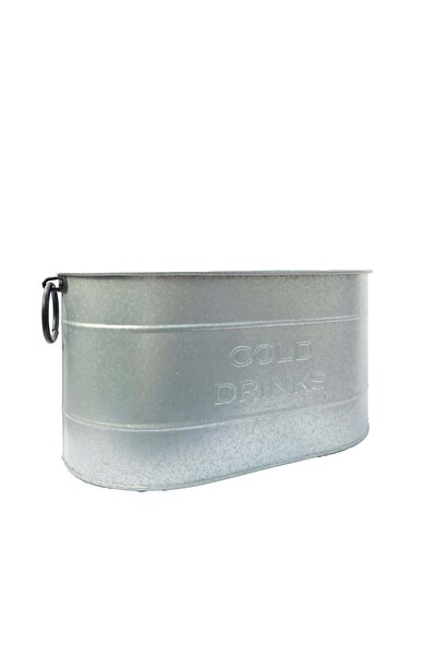 Greenmall Cold Drink Oval İçecek Kovası Gri
