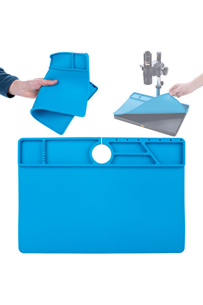 Rosfix Covoraș Siliconic Antistatic 380x260mm | Rezistent la 500°C și Ulei