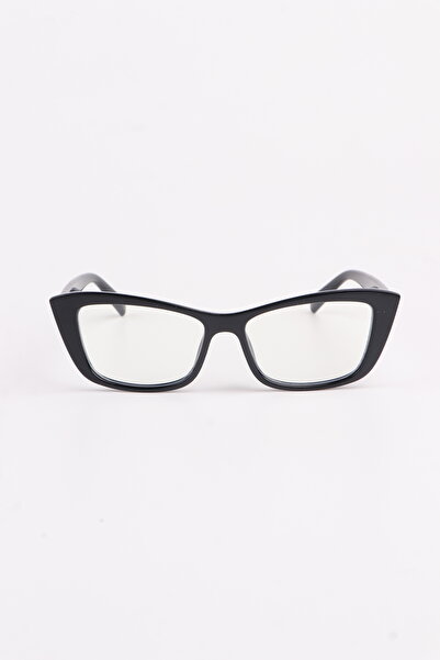 Eyesofia Occhiali Vintage Women's Black Framed Blue Block Blue Light Filter Glasses