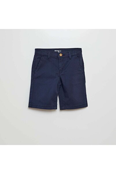 KIABI Twill Bermuda shorts BLUE
