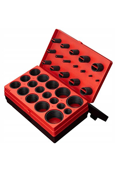 Rosfix Set Inele O-Ring 419 Buc | 32 Dimensiuni | Cutie Organizatoare Plastic
