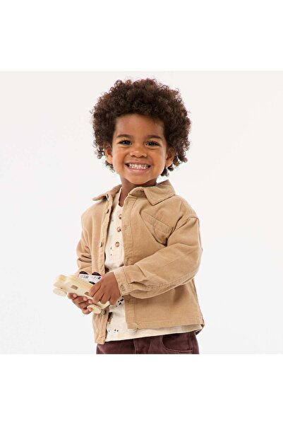 KIABI Corduroy Shirt BEIGE