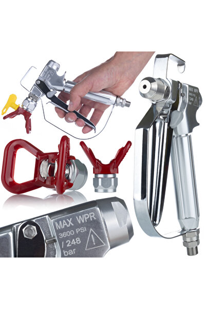 Rosfix Pistol Vopsit UltraSpray PMRUS03 | 3000psi, Filtru | Compatibil cu Gra...