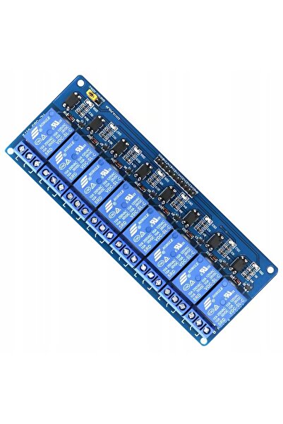 Rosfix 8 Channel 24V Relay Module | Optical Isolation, 10A, Arduino Compatible