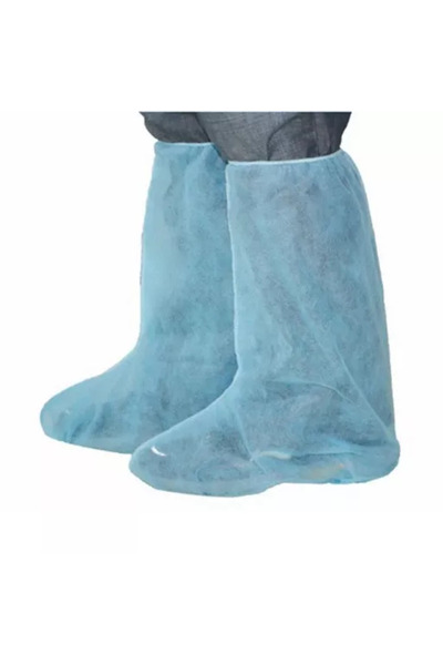 CARBOY Huse medicale de unică folosință pentru cizme, 1 pereche, albastre, FM-79