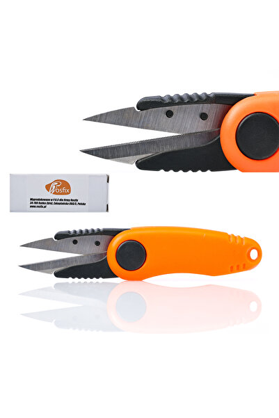 Rosfix Foarfecă Multifuncțională Pescuit 75mm | Oțel Inoxidabil, Pliabilă