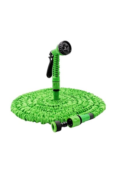 GermaNova Furtun de Udat Gradina Extensibil, GreenJet GermaNova™, cu 7 Functii, cu Pistol de Udat si Conecto