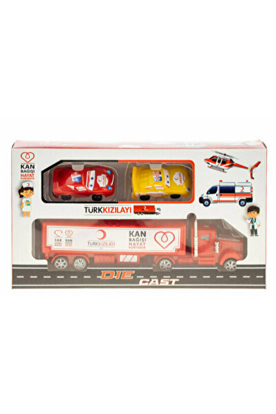 Kembay Oyuncak KEMBAY KMB2045 KUTULU KIZILAY TIR