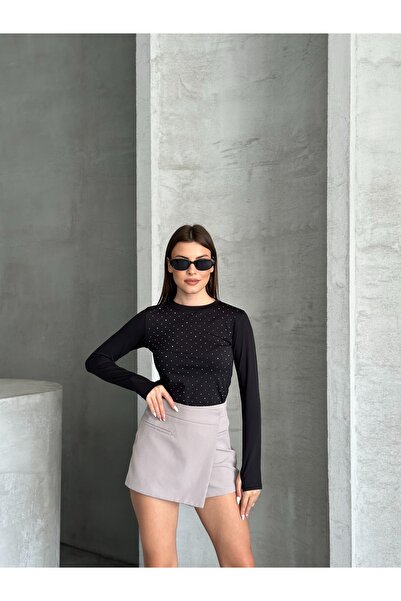 Oyga Γυναικείο υφασμάτινο μπούντι από πέτρα