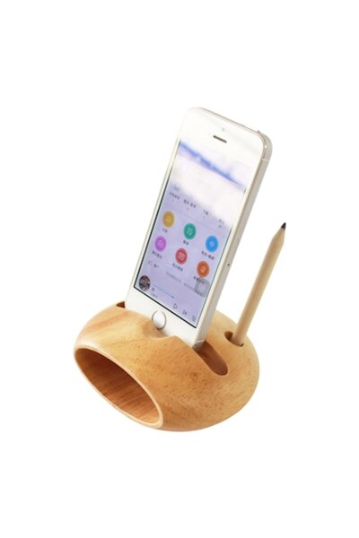 NEO Wooden Mobile Phone Stand with Passive Sound Amplifier for Desk