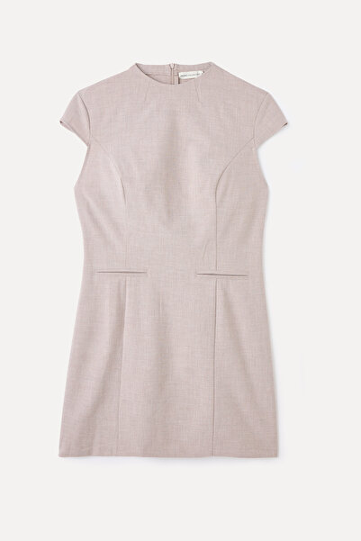 Mudo KISA KOLLU MİNİ ELBİSE