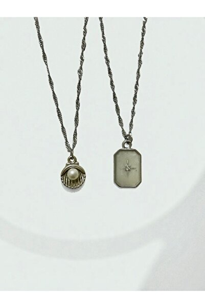 Fiamoss 2-Piece Best Friends Combination Necklace