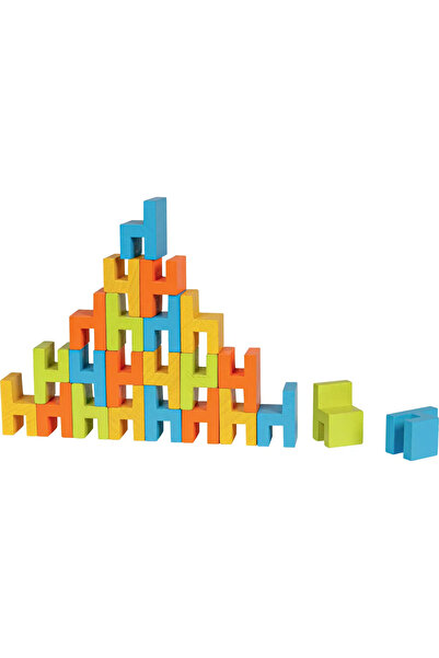 Goki Balančná hra pre deti, drevená, 24 dielikov