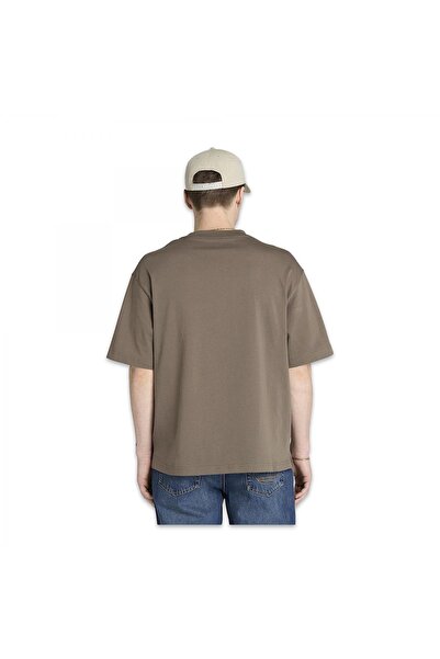 Timberland Tb0A6Gh3 Dunstan River Sleeve Tee Brown Men's T-Shirt