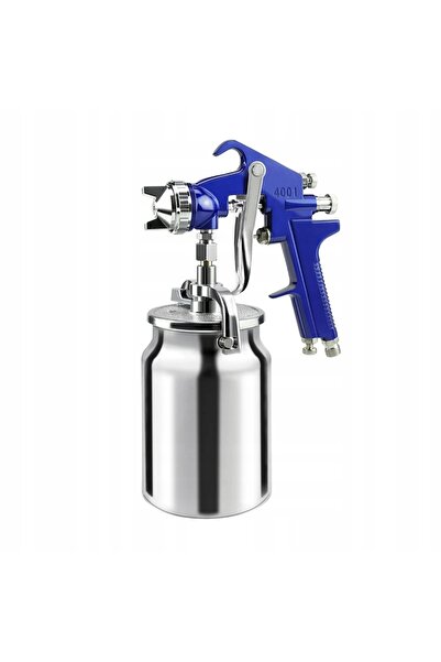 Rosfix LVLP 1L Paint Spray Gun | 1.4 mm Nozzle, Metal Body, Triple Adjustment