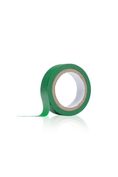 Rosfix Bandă Izolatoare PVC Verde 10M | 16mm Lățime, Rezistență 80°C