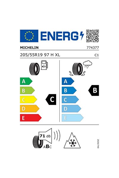 Michelin 205/55 R19 97H Xl Alpin 7 Oto Kış Lastiği (Üretim Yılı: 2025)