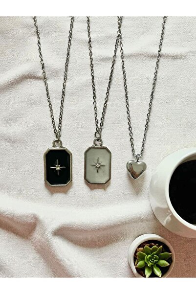 Fiamoss Set of 3 Best Friends Necklaces