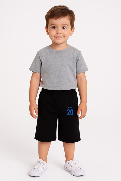 MODA Footballer Palmer Boys' Black Capri Tracksuit Capri Shorts