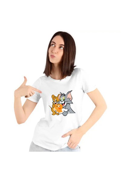 OEM Tricou Femei Lamput Tom si Jerry