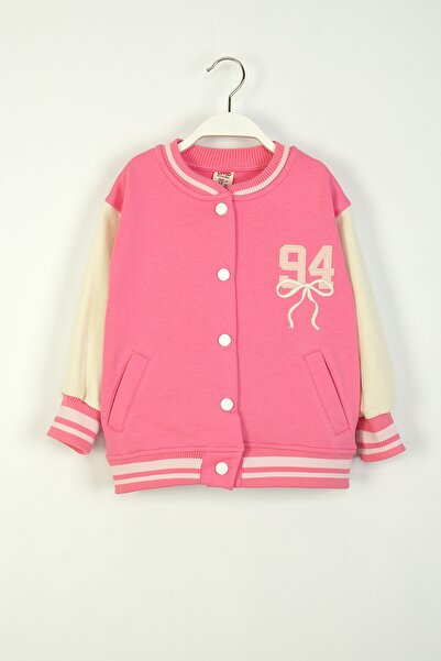 DMB BOYS & GIRLS Cardigan pentru fete, bumbac în cu imprimeu