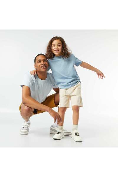 KIABI Twill Bermuda shorts WHITE