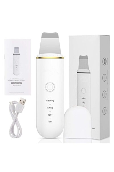 OEM Ultrasonic Facial Cleaning Device with Lifting, Exfoliation, Non-Invasive Peeling, Skin Scrubber, Bl