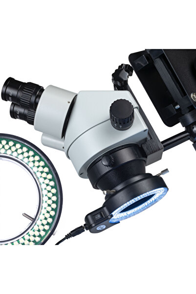 Rosfix Proxima Pro MSPP-B Stereoscopic Microscope | Zoom 7–45x, LED 144 Diodes