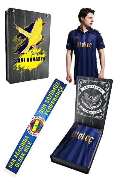 Fenerbahçe Orijinal Lisanslı 2025-2026 Yeni Sezon UV Kutulu Lacivert Forma Ve...