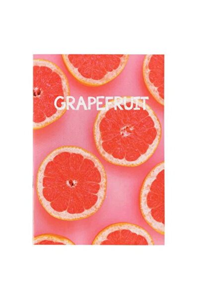 Dörtel Tedarik Grapefruit Themed Unlined Notebook