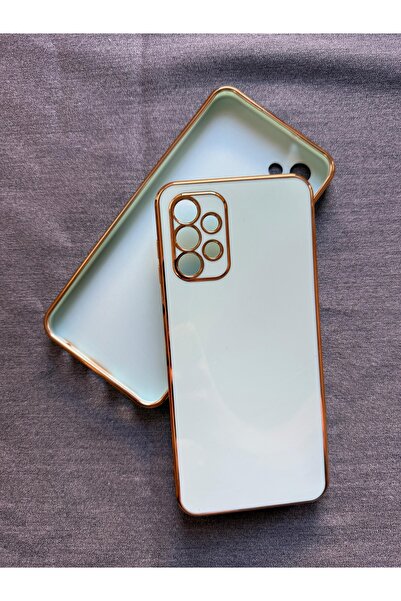 Kılıfs Samsung A13 Uyumlu Şanzelize Renkli Tus Seri Arka Koruma Kilif