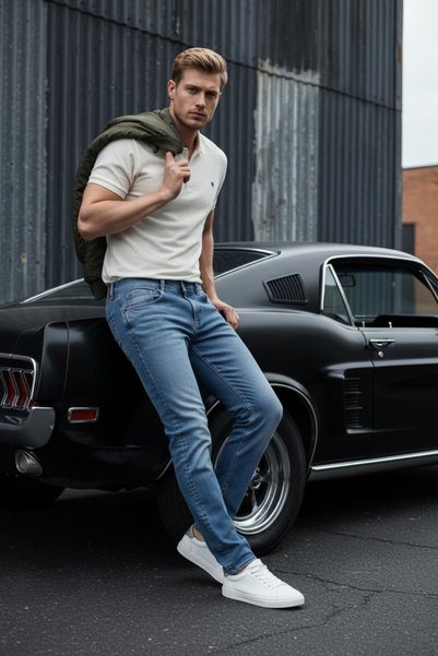 ENZİM JEANS Men's Stretch Fabric Regular Fit Jeans