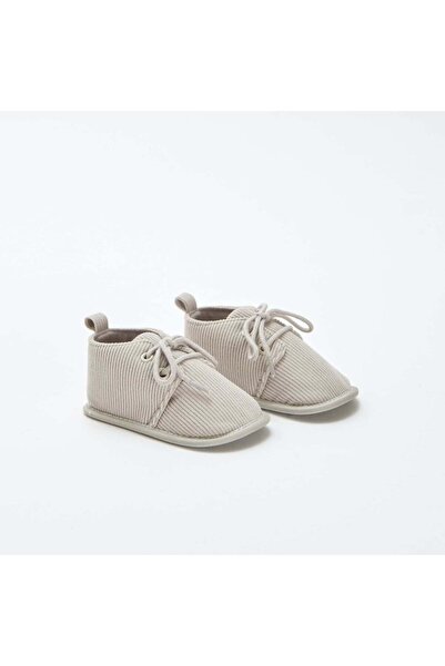 KIABI Lace-up slippers GREY