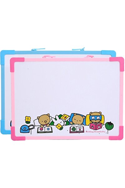 M&G Online Magnetic whiteboard for children 29x40 cm, with sponge, marker, 4 magnets and Flight Chess dice, M&G