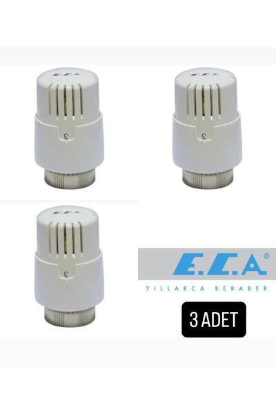 Eca TERMOSTATİK VANA KAFASI TRV4 ( 3 ADET ) ( CNK )