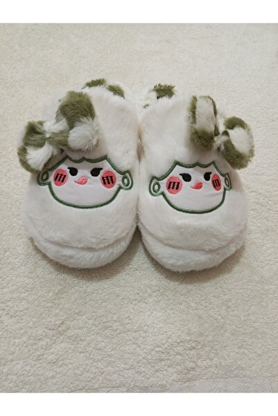 Butik Закриті пухнасті зимові домашні капці для жінок