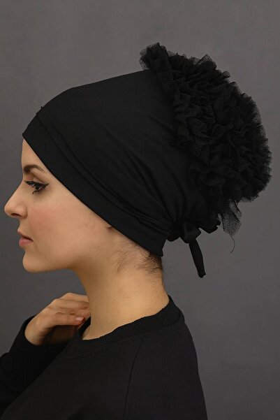 ALADİYAR Ruffled Bonnet
