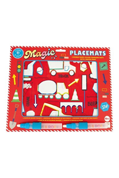Floss & Rock Color Changing Water Paint Play Mat / Construction