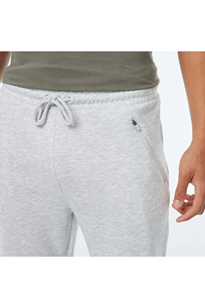 KIABI Lightweight sweatshirt fabric joggers with zip pockets GREY