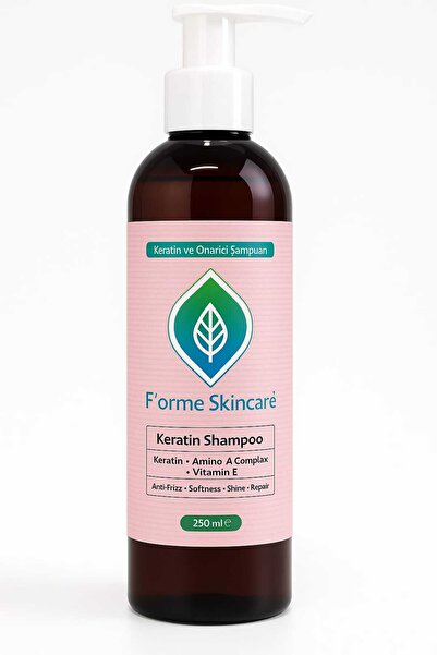F'ORME SKİNCARE شامبو نباتي بالكيراتين والفيتامينات ومركب الأحماض الأمينية 10...