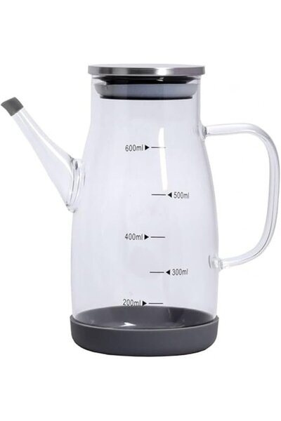 ORCHID GLASS OIL KETTLE 600 ML